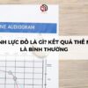 Thính lực đồ là gì