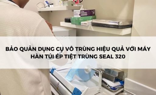 Máy hàn túi ép tiệt trùng hiện đại